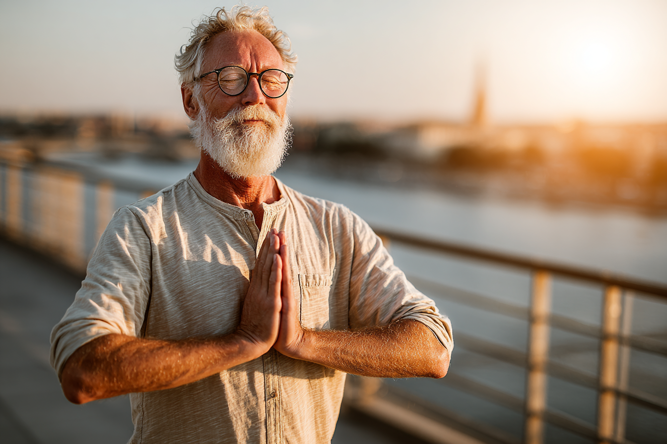 Спокійна сцена для медитації з камінням